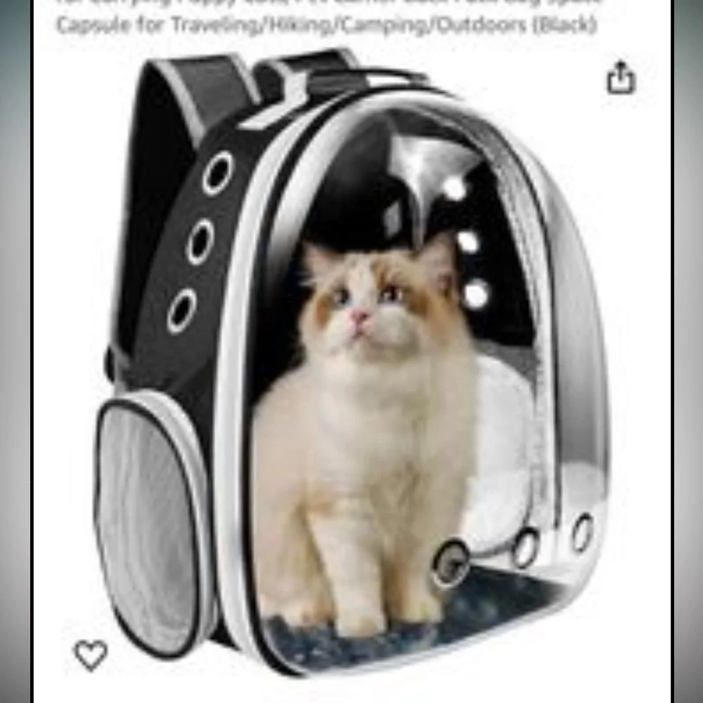Cat carrier backpack